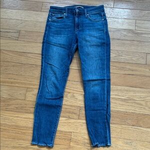 Joe's Jeans Blue Skinny Women's Jeans Distressed Hem - 27 - Excellent Condition
